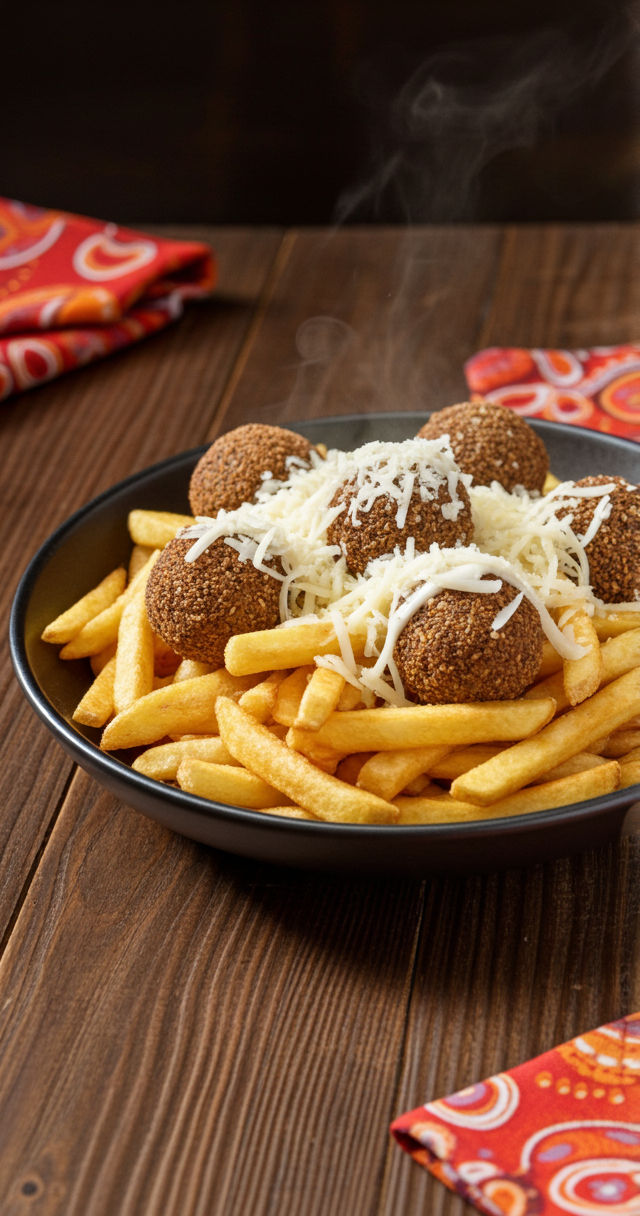 Falafel Fries Bowl